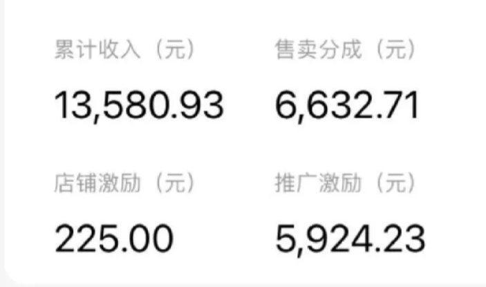 百度文库管道项目,5个月挣13580,后期躺着拿收益